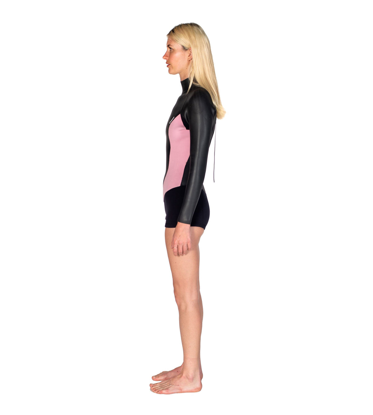 L/S Slice Springsuit Ice/Baby Pink (Womens) Minor Sun Damage