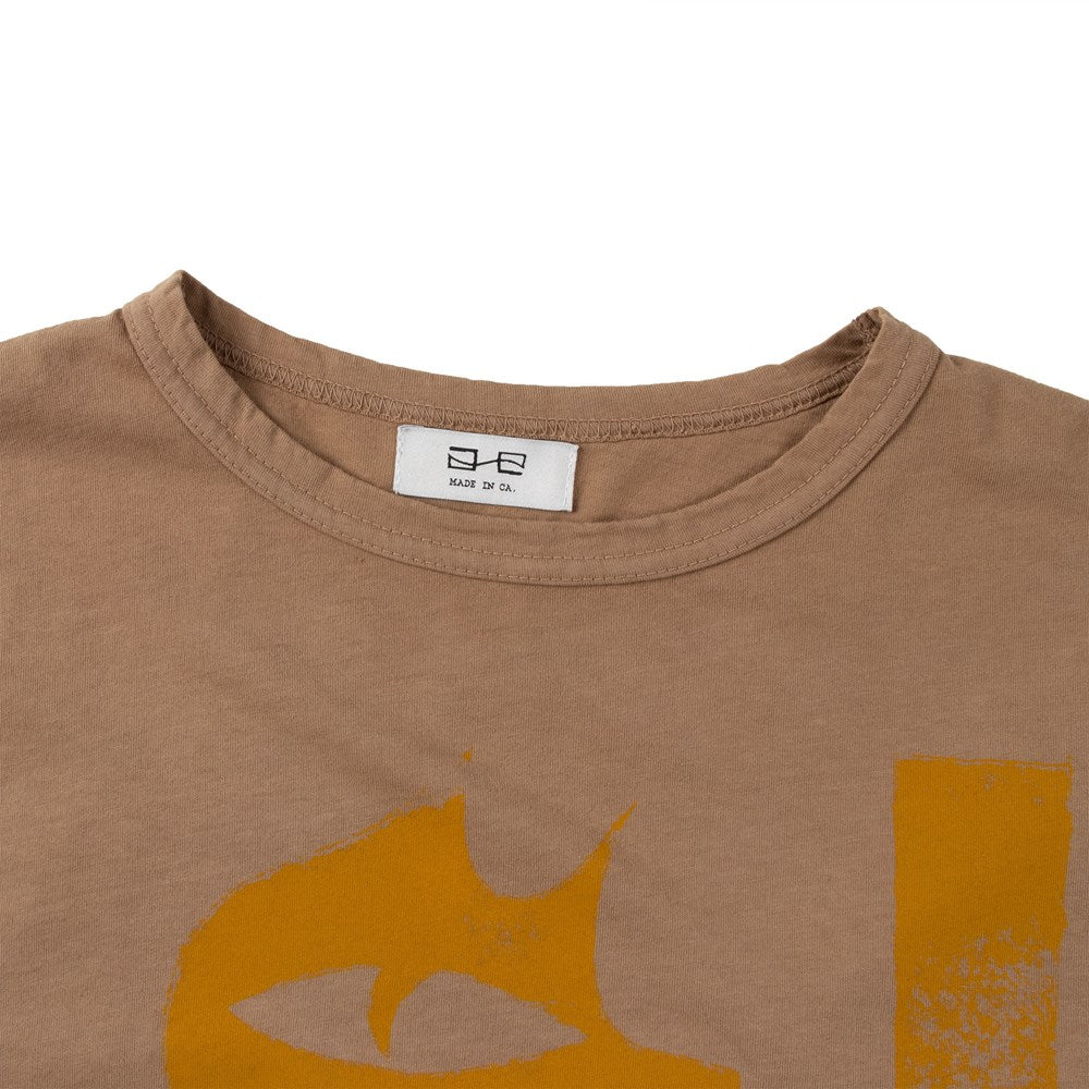 gH ~ PEACE CAT - MUSTARD