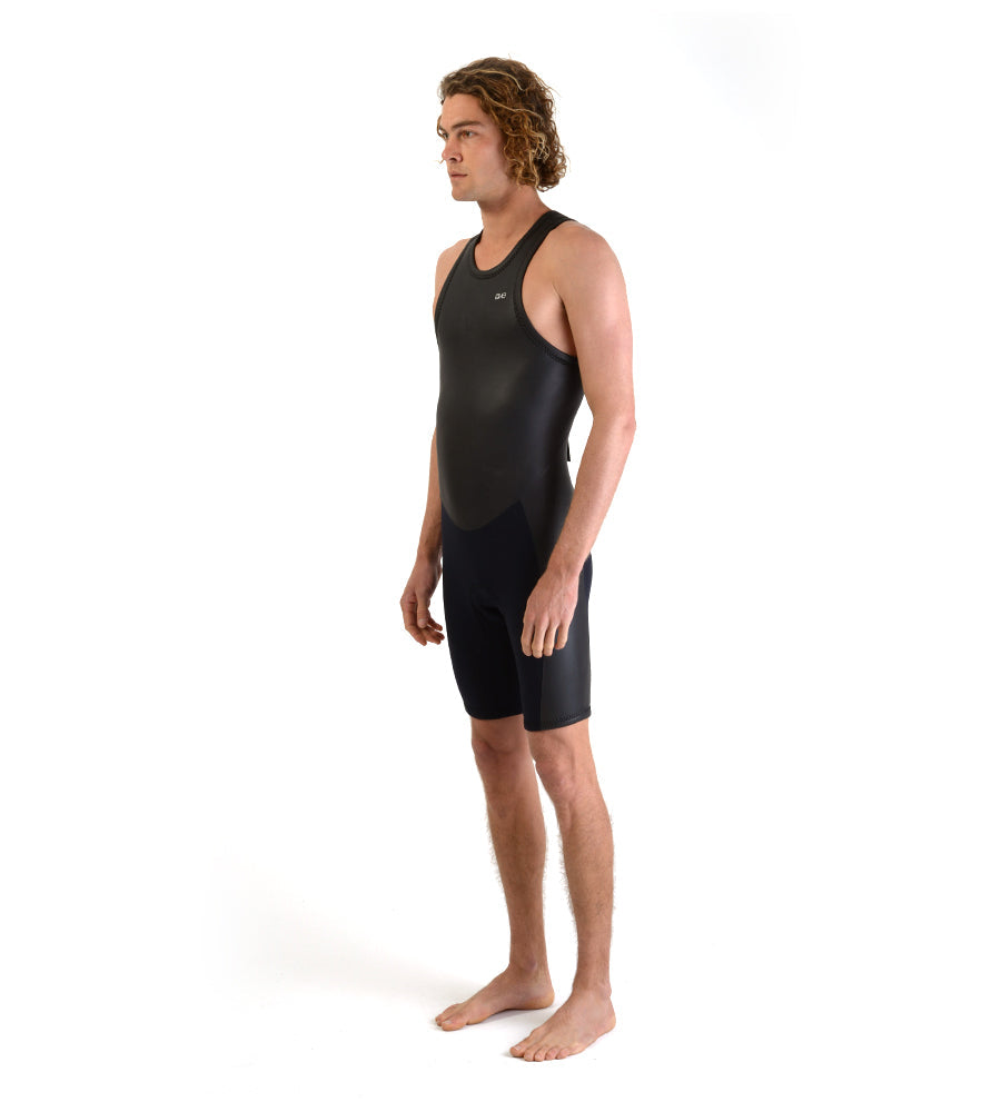 Short John Black Mens (Medium/Tall)