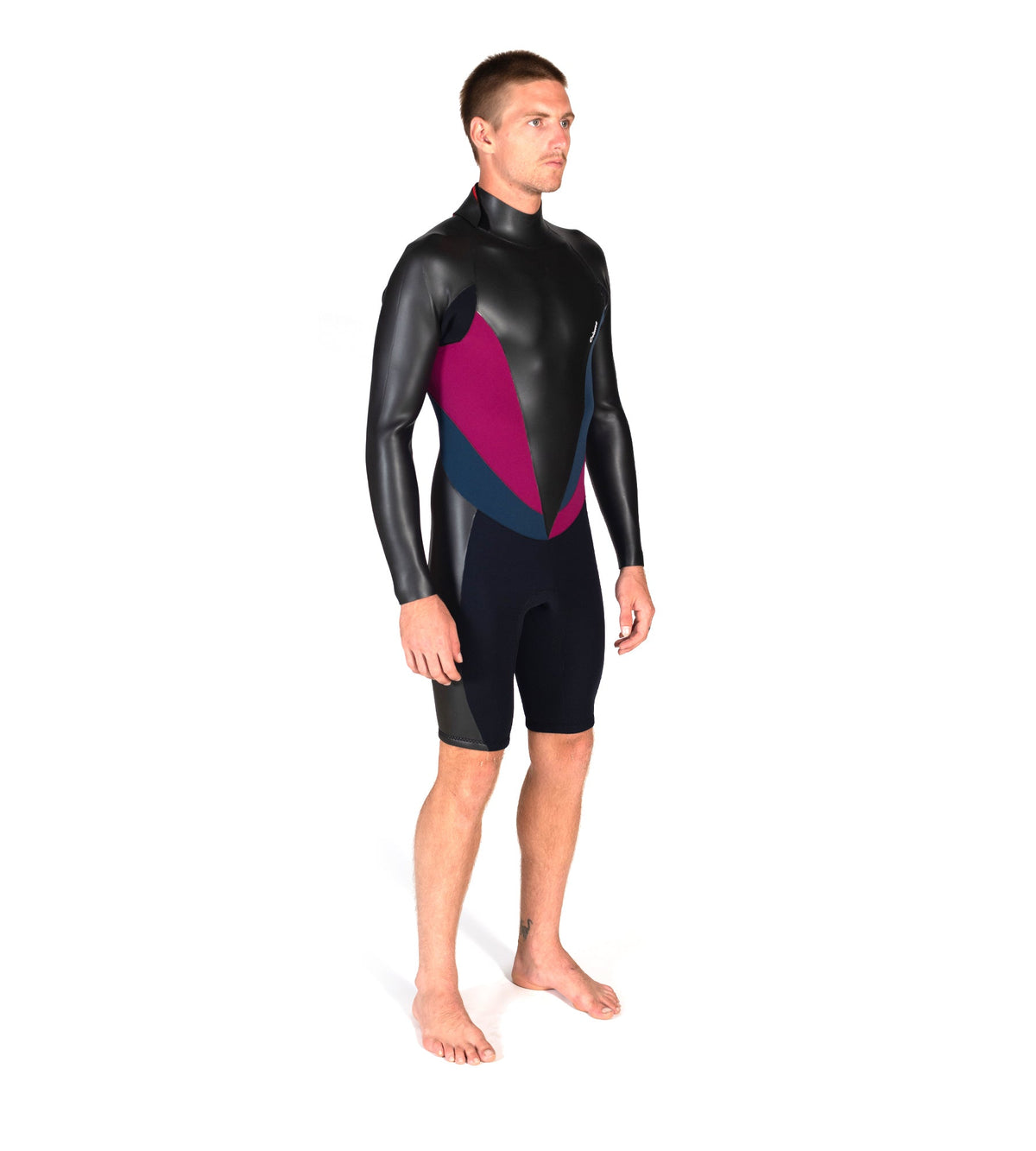 L/S Slice Springsuit Wine/Slate (Mens)