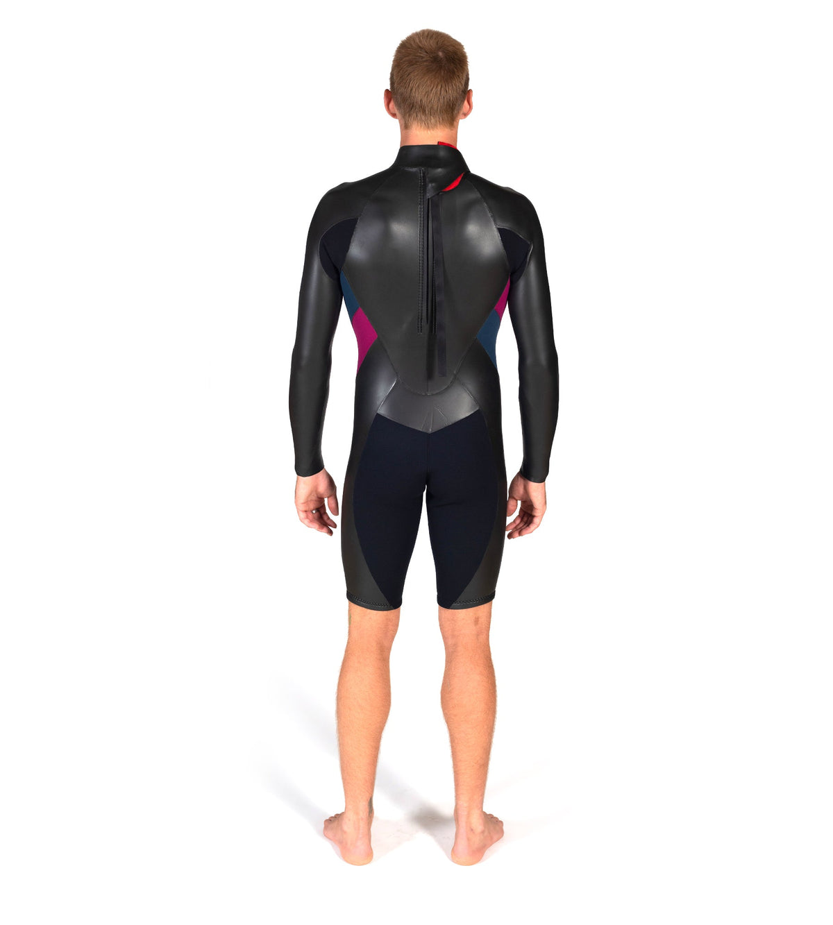 L/S Slice Springsuit Wine/Slate (Mens)