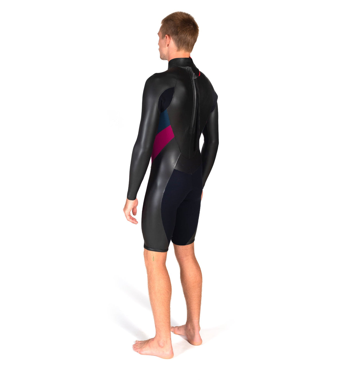 L/S Slice Springsuit Wine/Slate (Mens)