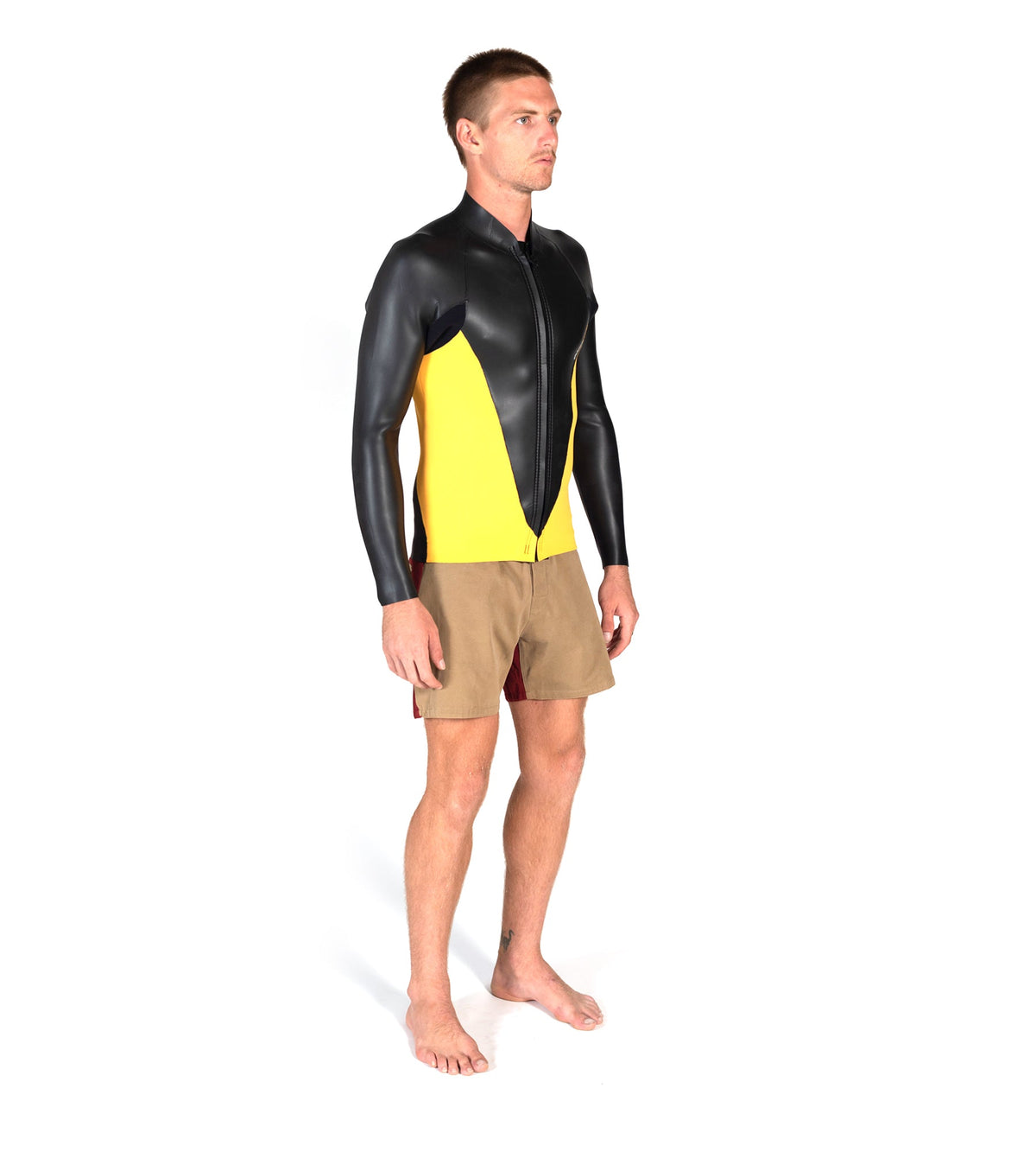 L/S Slice Jacket Yellow (Mens)