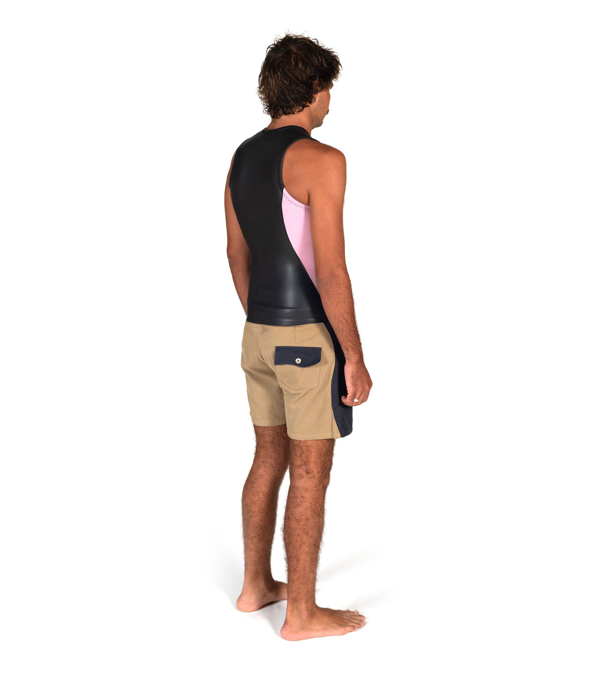 Sleeveless Slice Vest Baby Pink/Ice (Mens)
