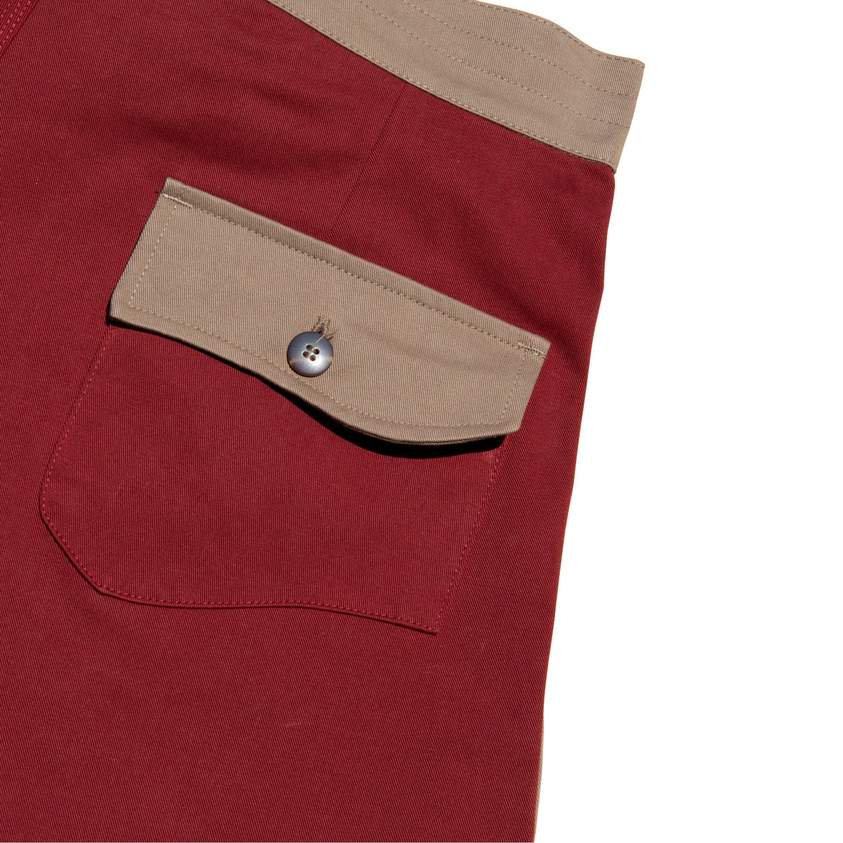 2 Tone Surf Short Olive/Blood