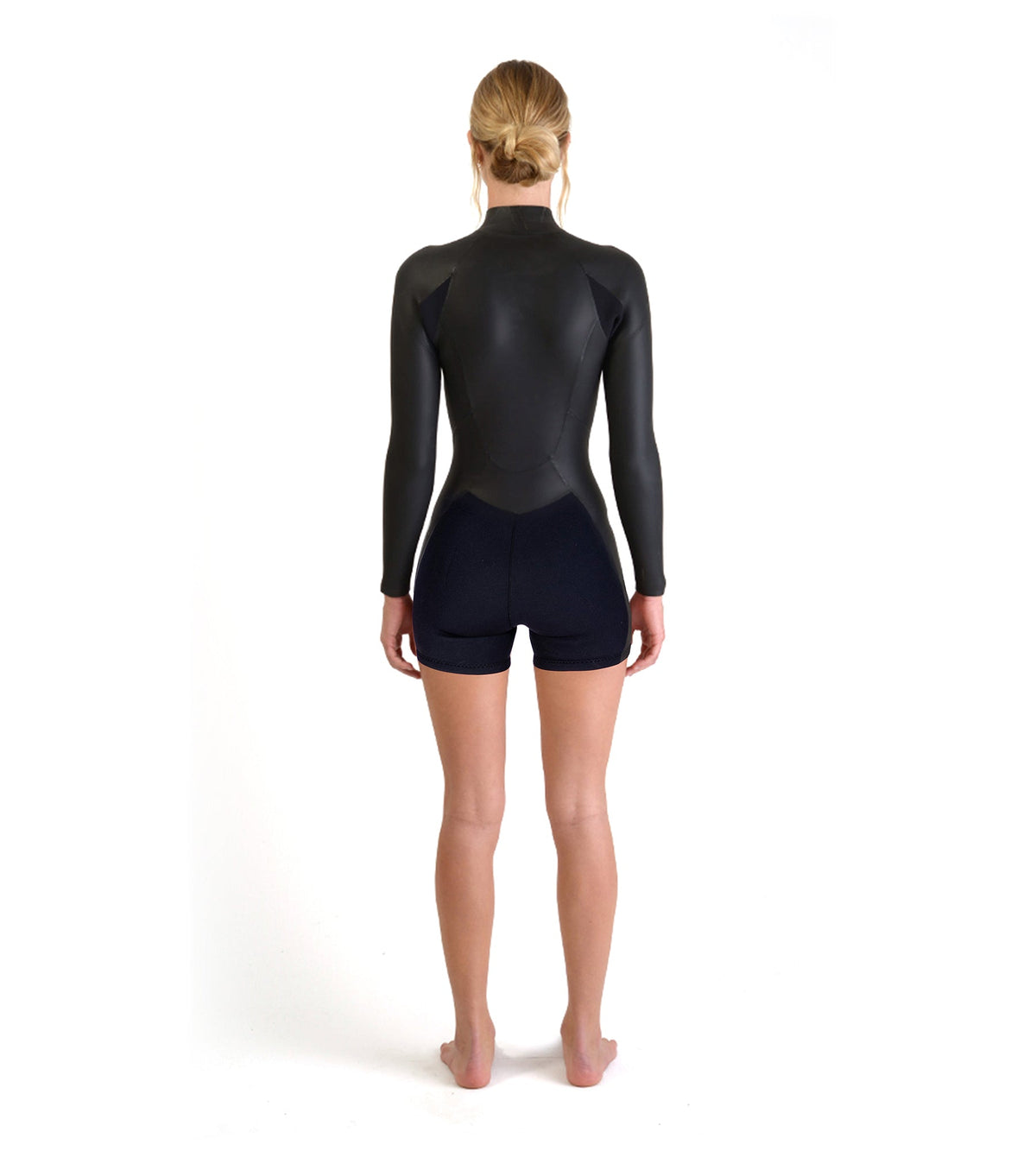 LS Springsuit Front Zip Mid Leg (Womens)