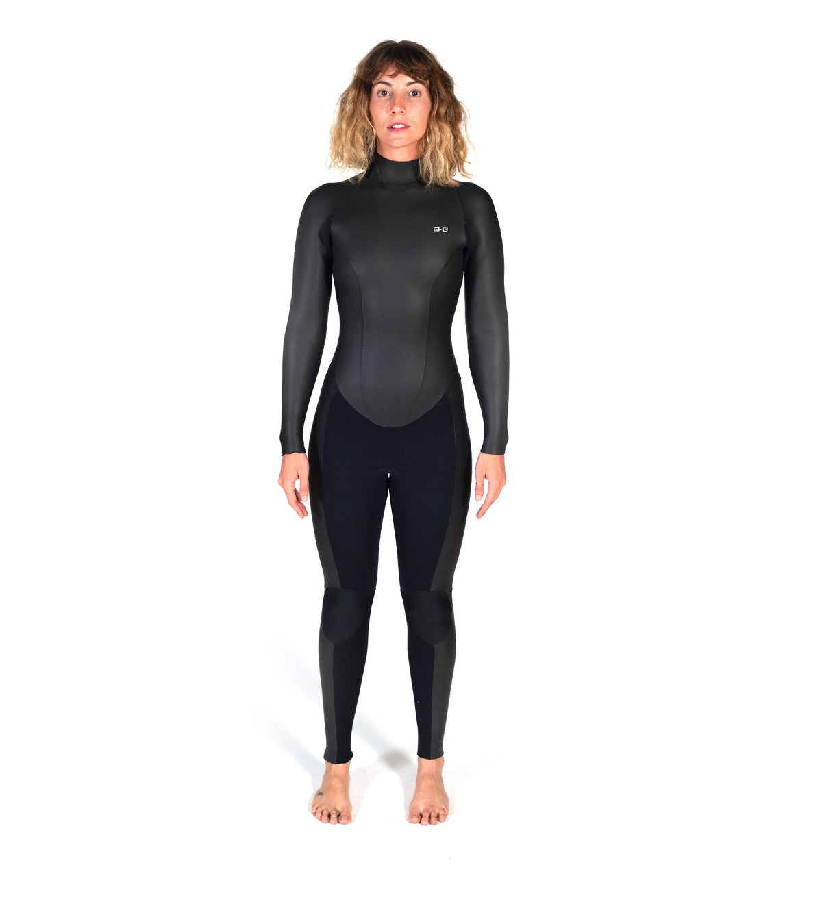 Full Suit Back Zip Black 3mm (Womens)